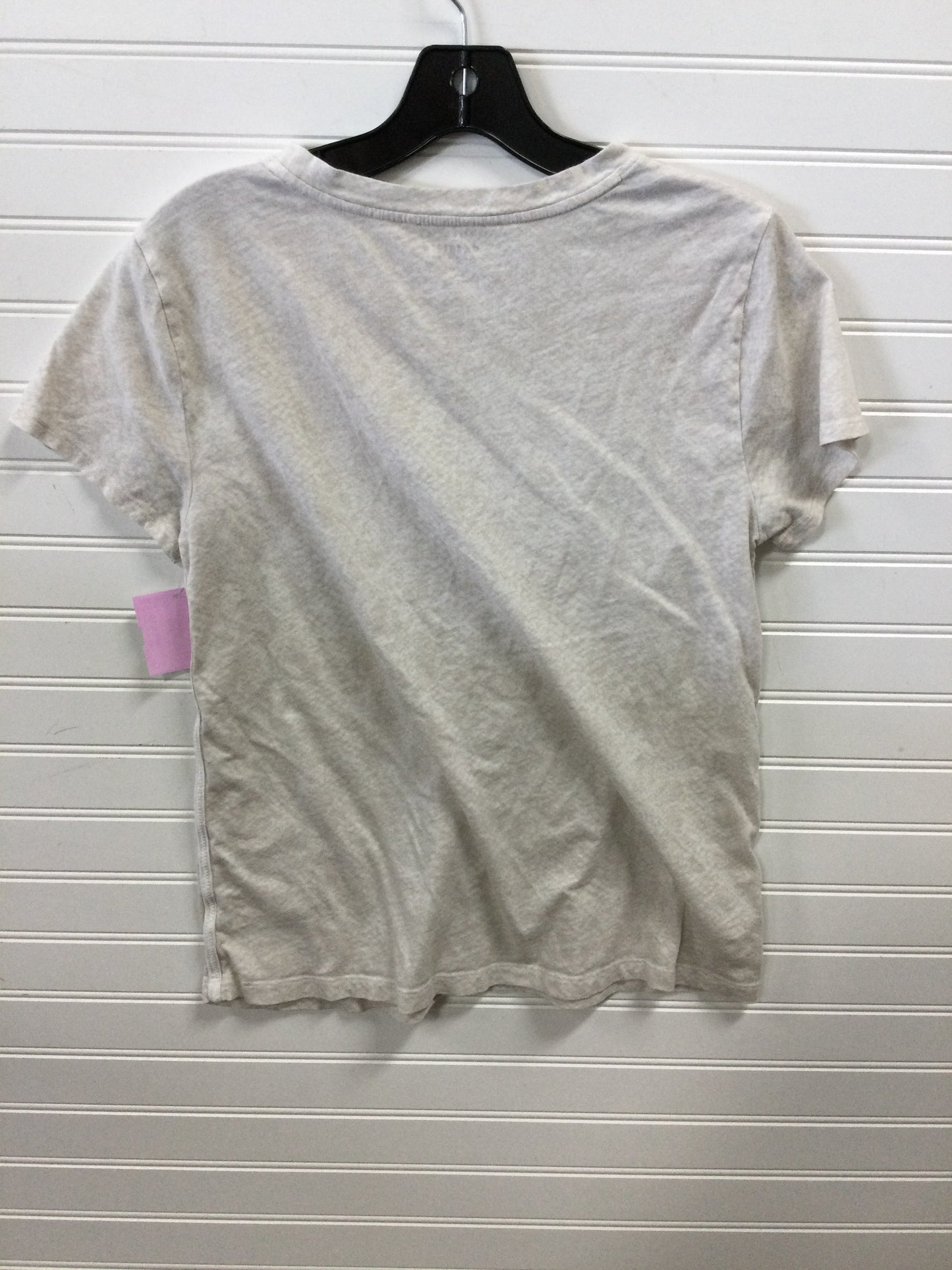 Athletic Top Ss By Athleta In Cream, Size:M
