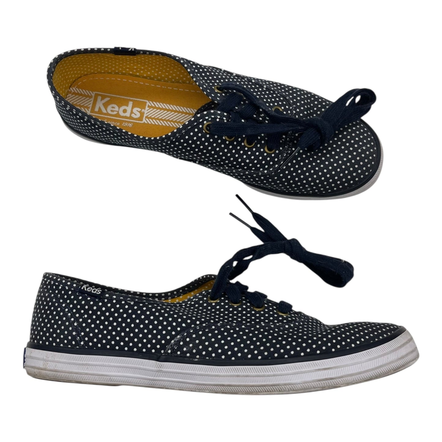 Shoes Sneakers By Keds In Blue & White, Size:6.5