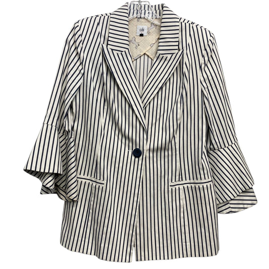Blazer By Cabi In Striped Pattern, Size:M