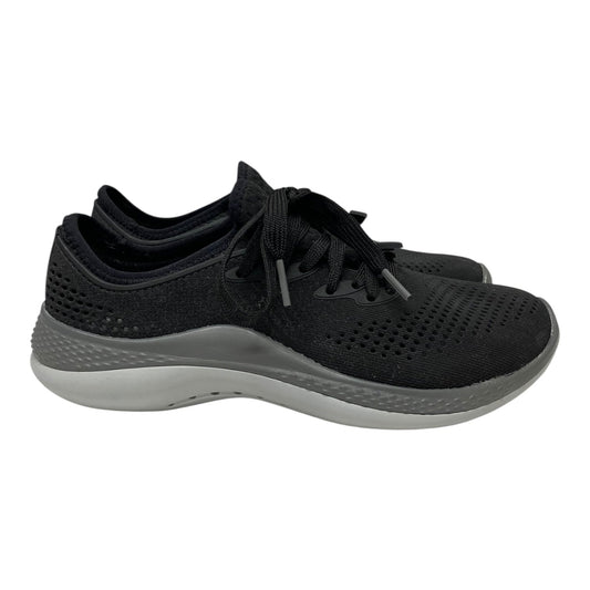 Shoes Athletic By Crocs In Black, Size:7
