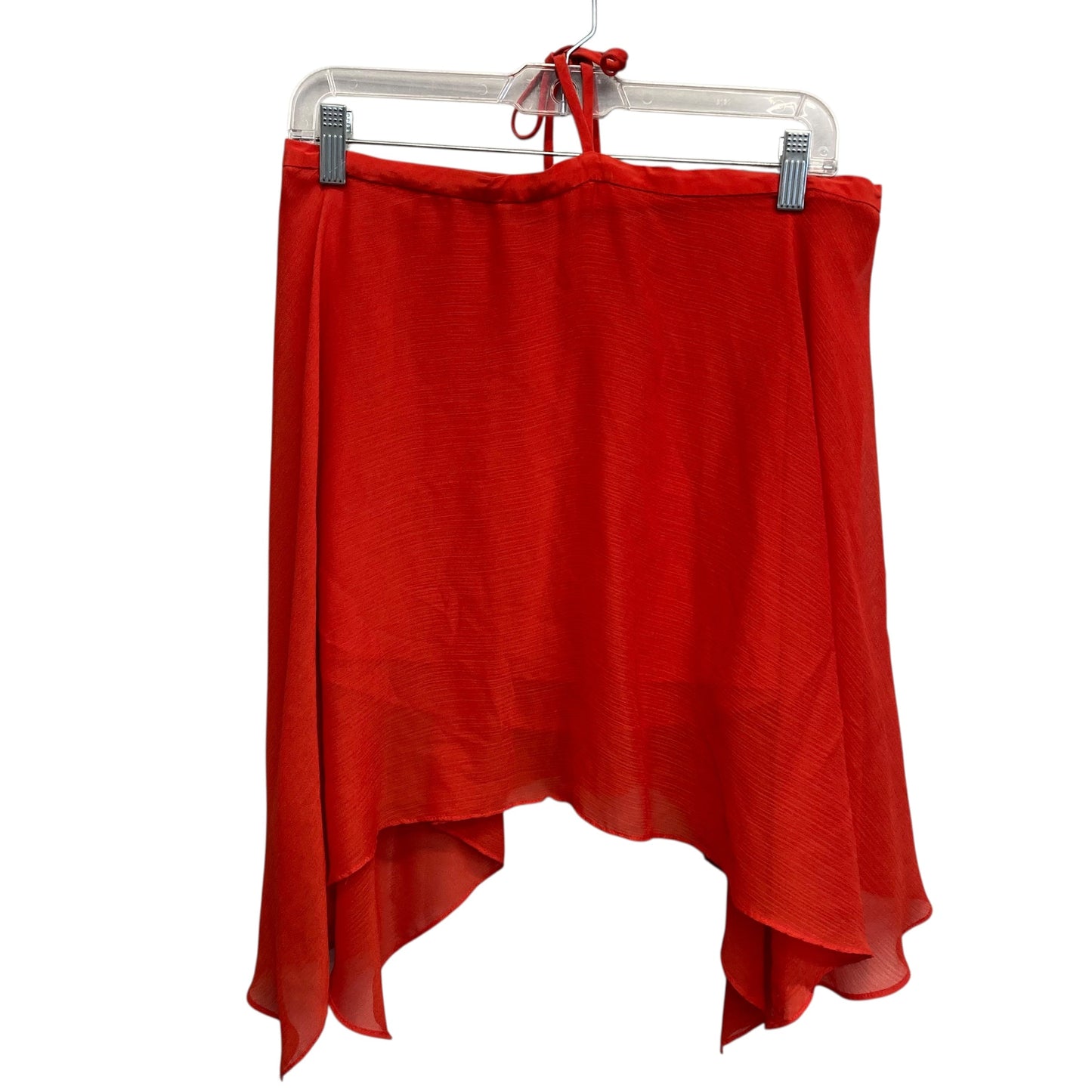 Top Sleeveless Designer By Alice + Olivia In Red, Size:S