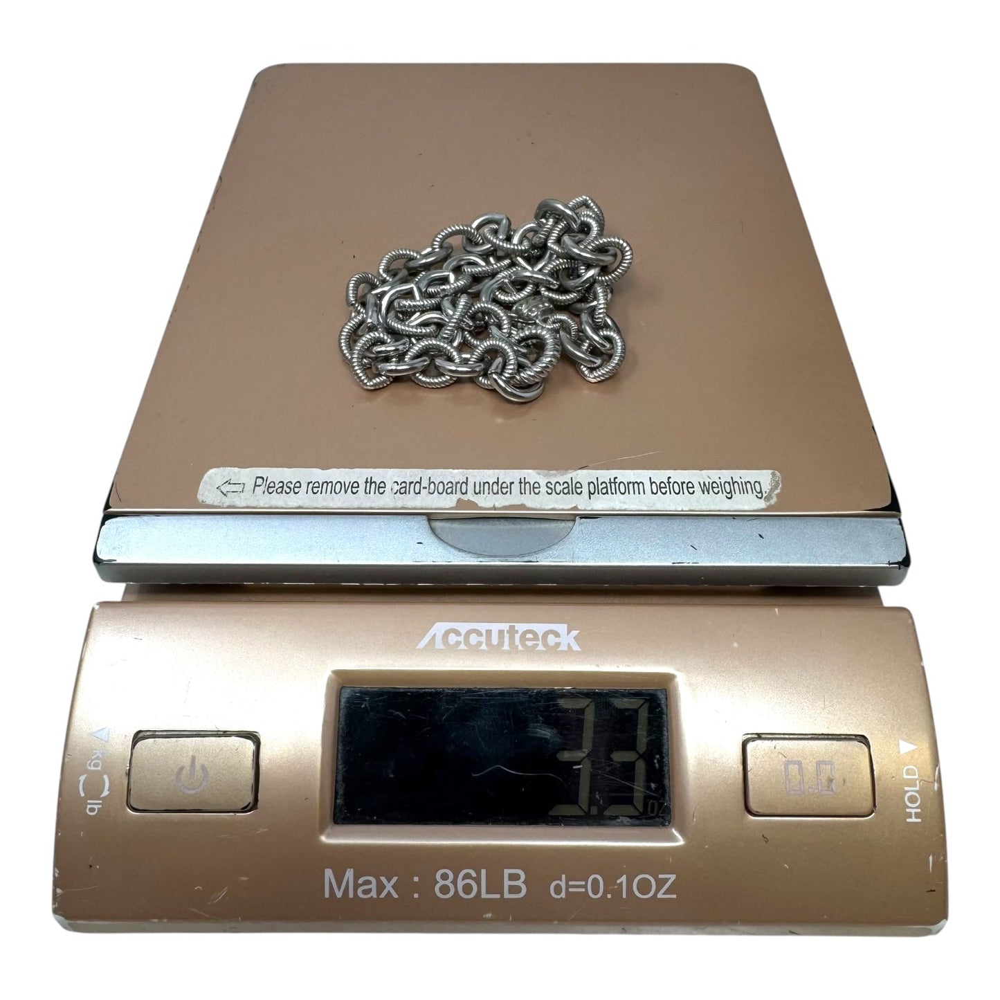 Sterling Silver Rolo Link Chain Necklace Designer By Judith Ripka