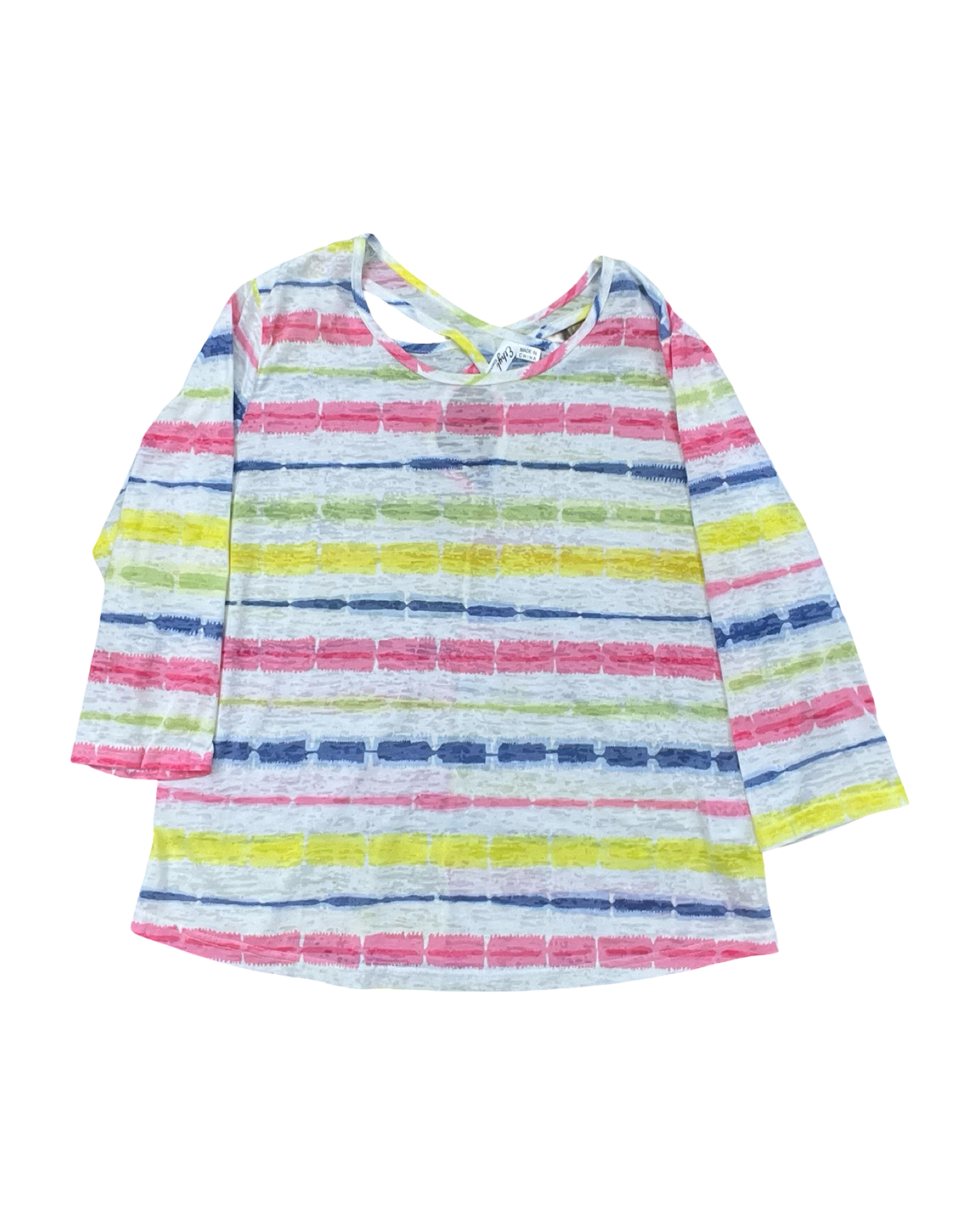 Top 3/4 Sleeve By Ethyl In Multi, Size:M