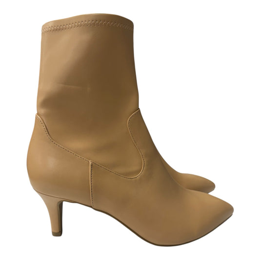 Boots Ankle Heels By Dolce Vita In Tan, Size:8