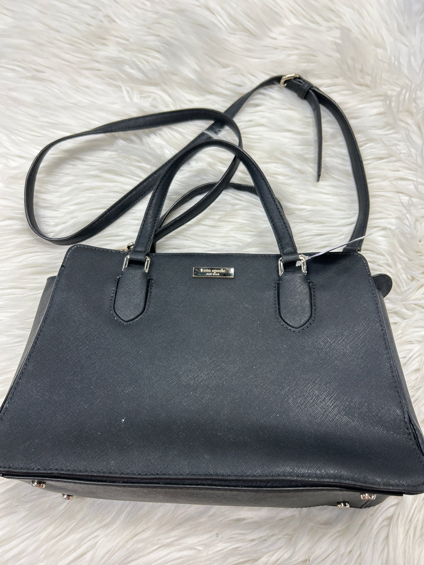 Handbag Designer By Kate Spade In Black, Size:Large