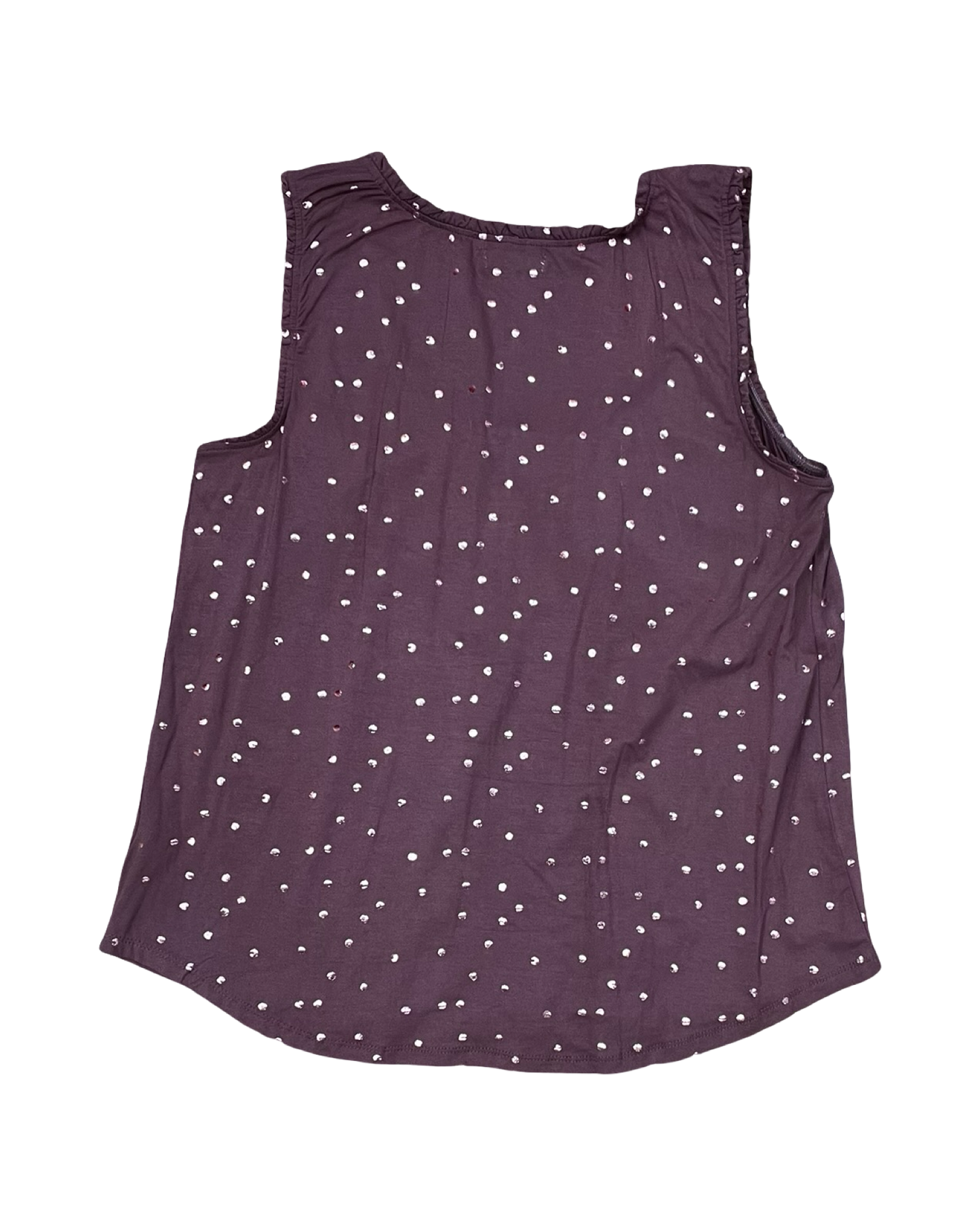 Top Sleeveless By Maurices In Purple, Size:L