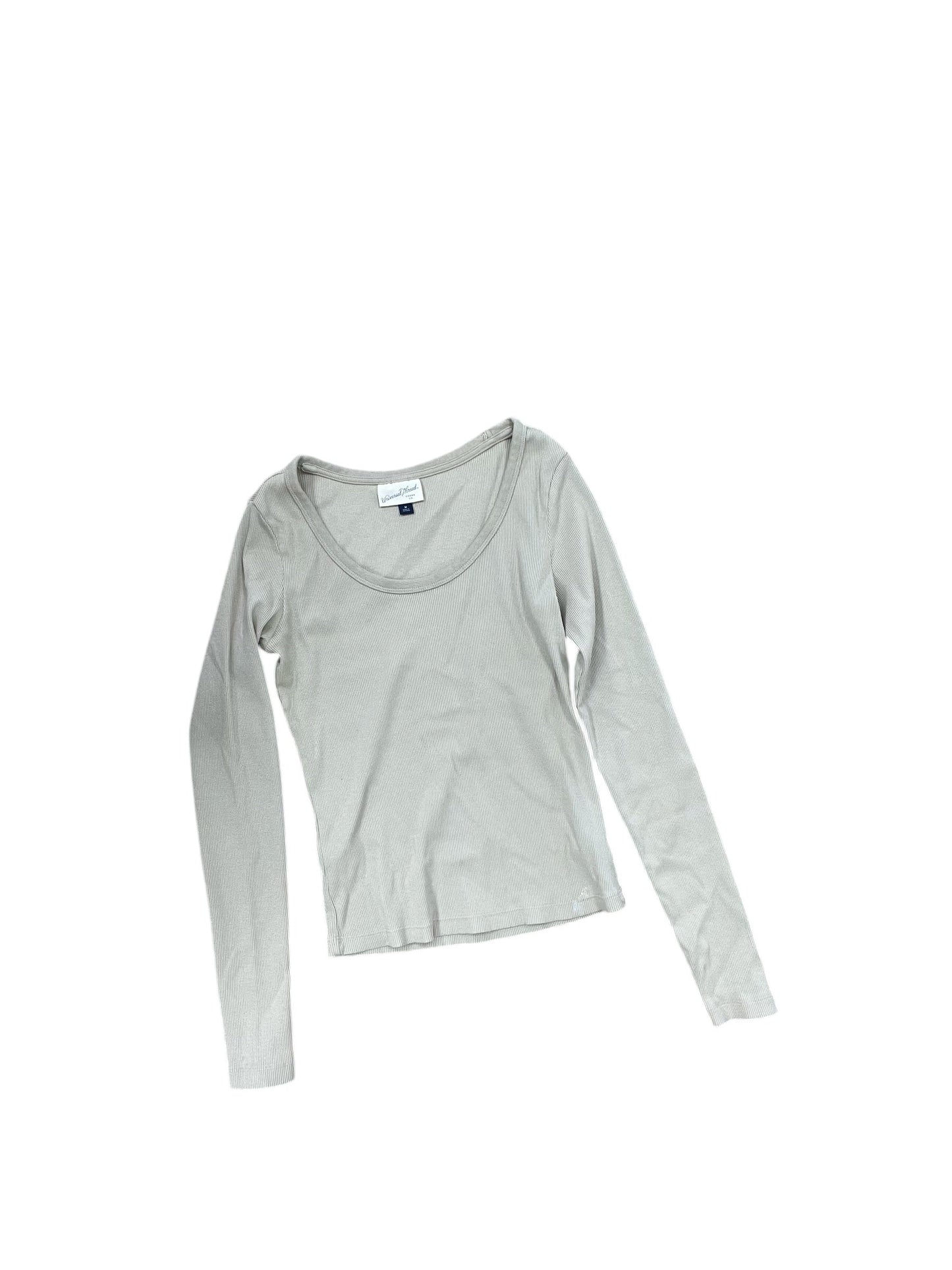 Top Ls By Universal Thread In Tan, Size:M