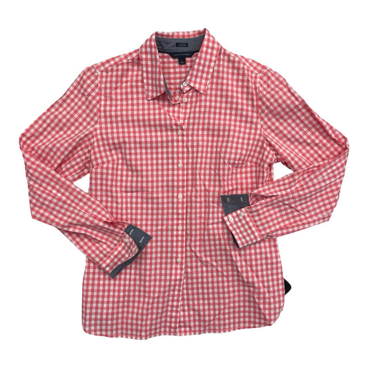 Top Ls By Tommy Hilfiger In Checkered Pattern, Size:M