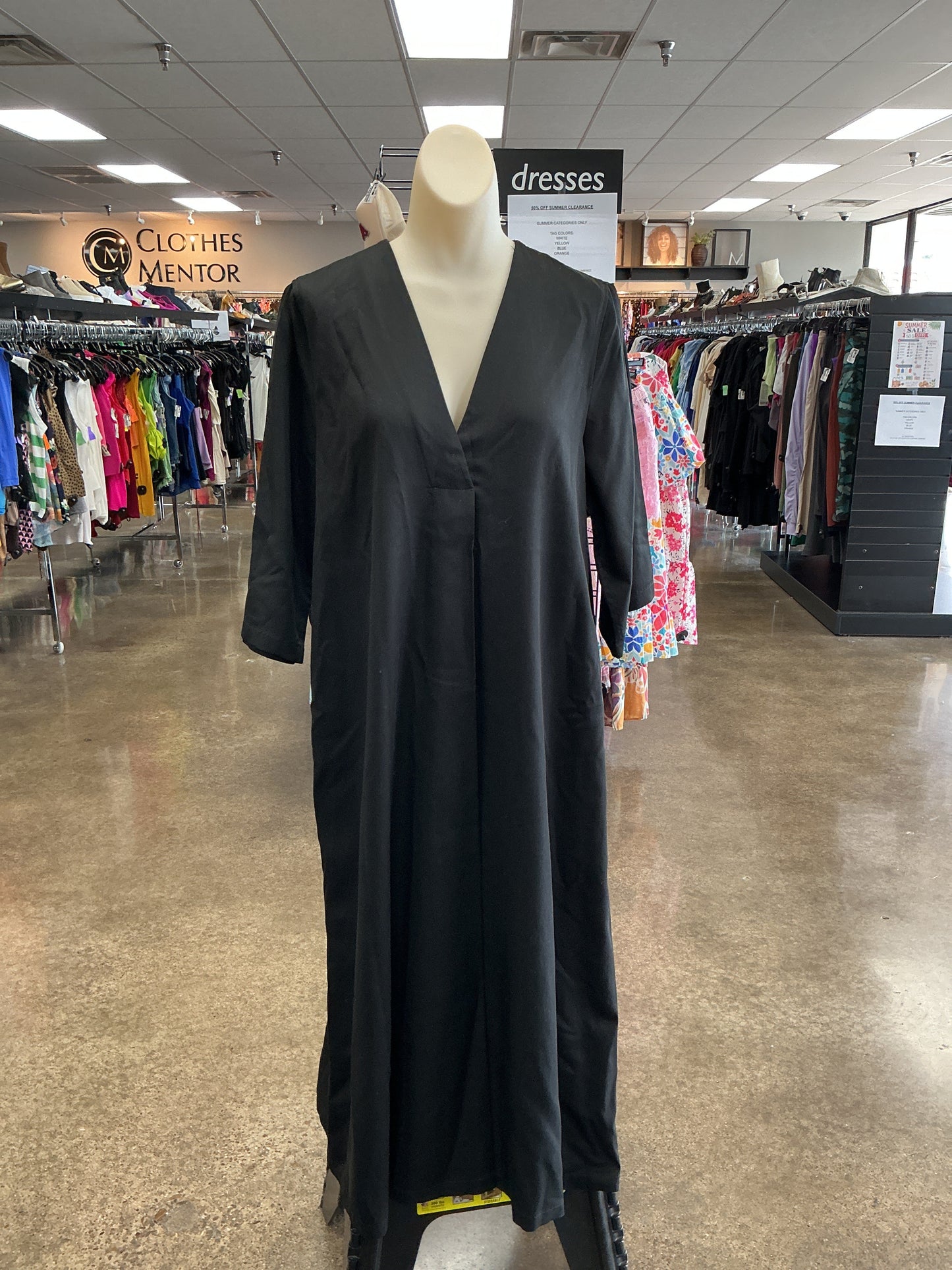Dress Casual Midi By Cos In Black, Size:M