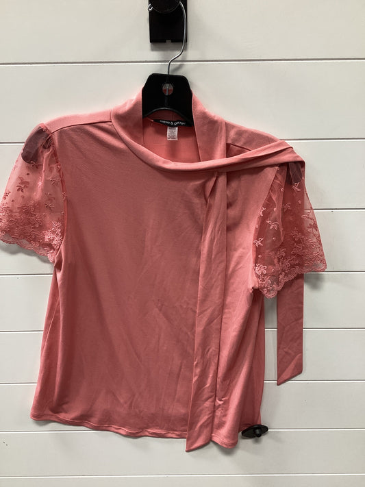 Top Ss By Cable And Gauge In Coral, Size:S