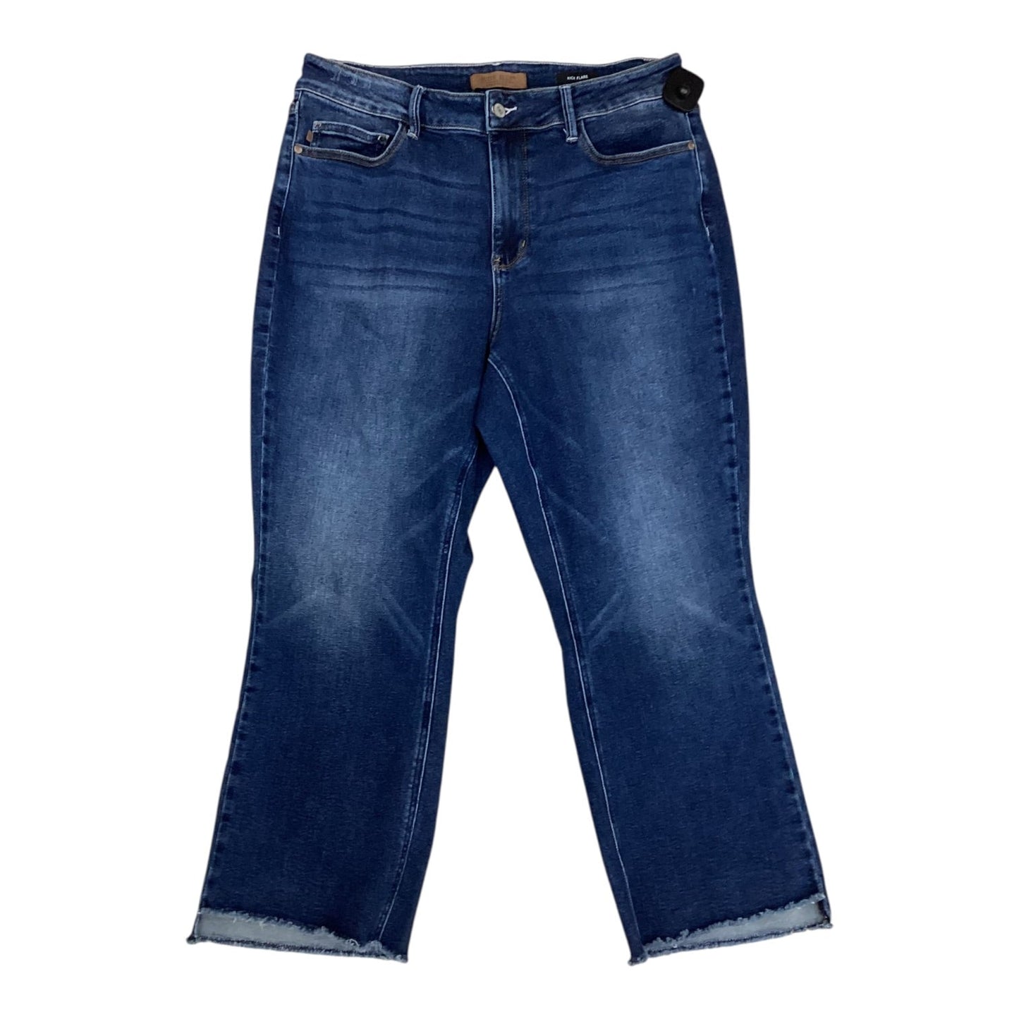 Jeans Boot Cut By Judy Blue In Blue Denim, Size:16