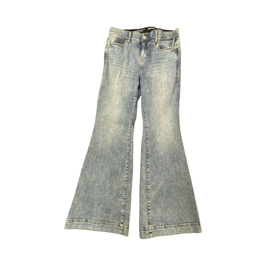 Jeans Flared By Torrid In Blue Denim, Size:14