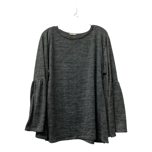 Top Ls By Prospect Blvd In Grey, Size:3X
