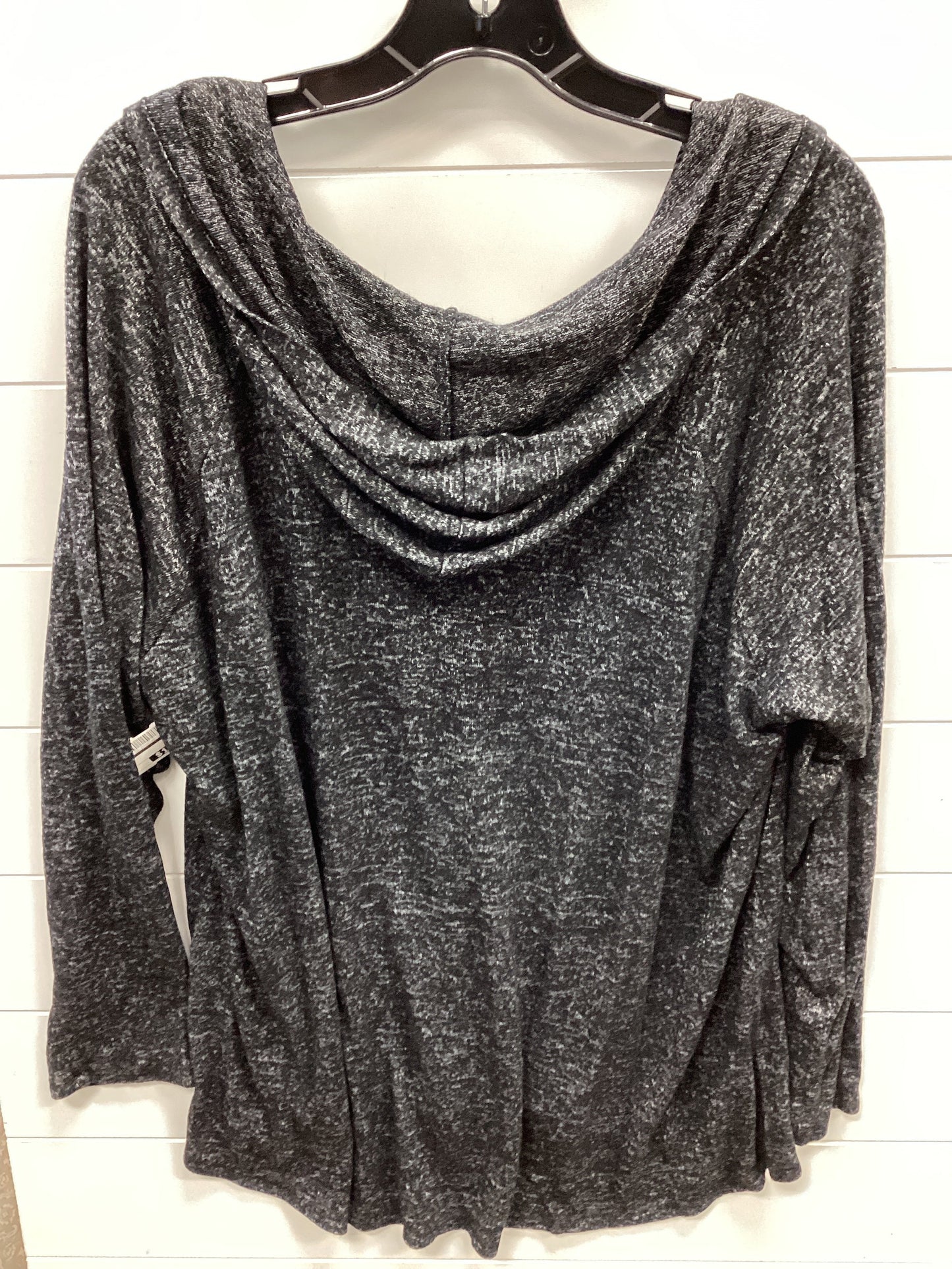 Top Ls By Bobeau In Black, Size:2X