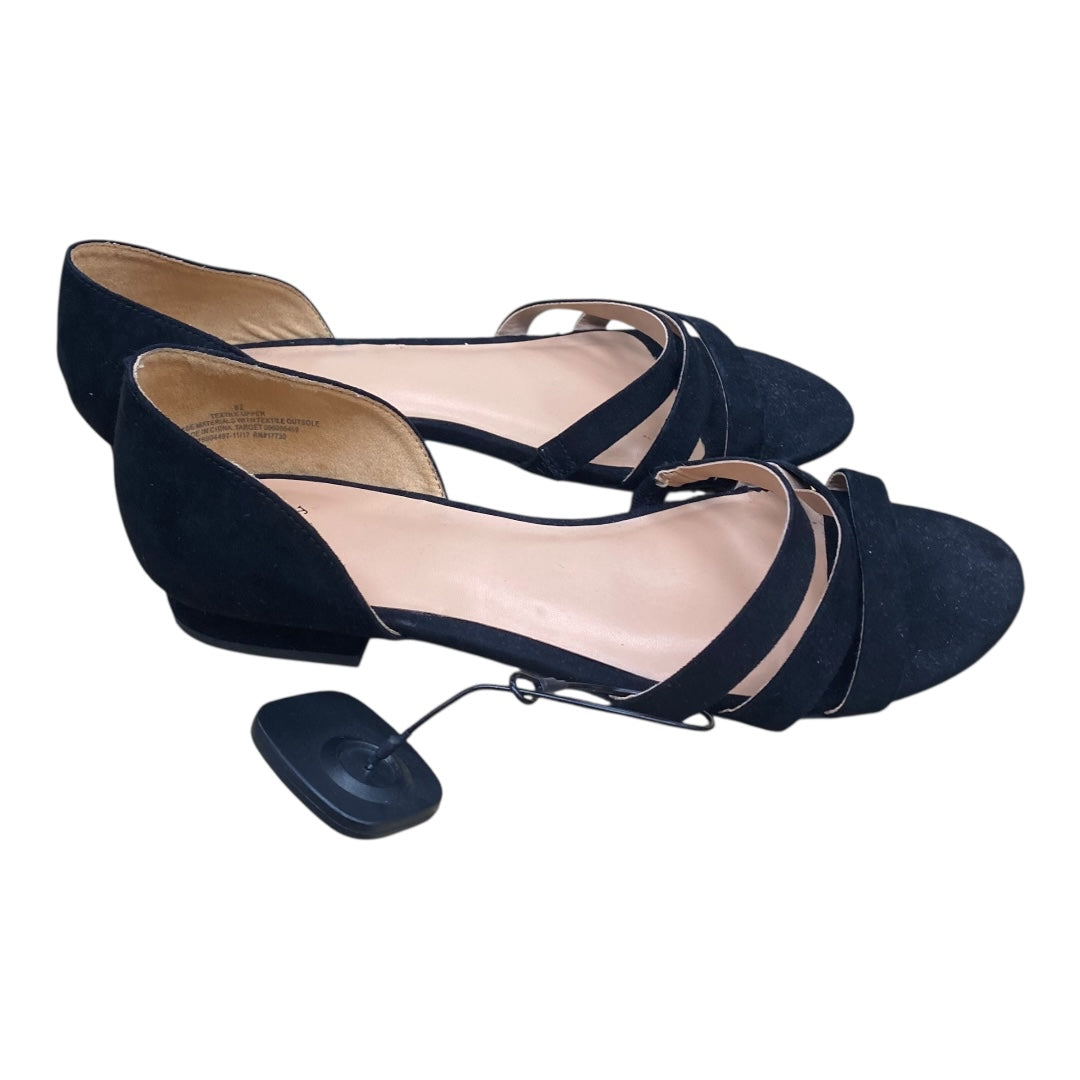 Sandals Flats By A New Day In Black, Size:8.5