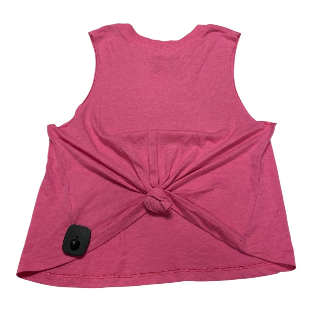 Top Sleeveless By Spiritual Gangster In Pink, Size:S