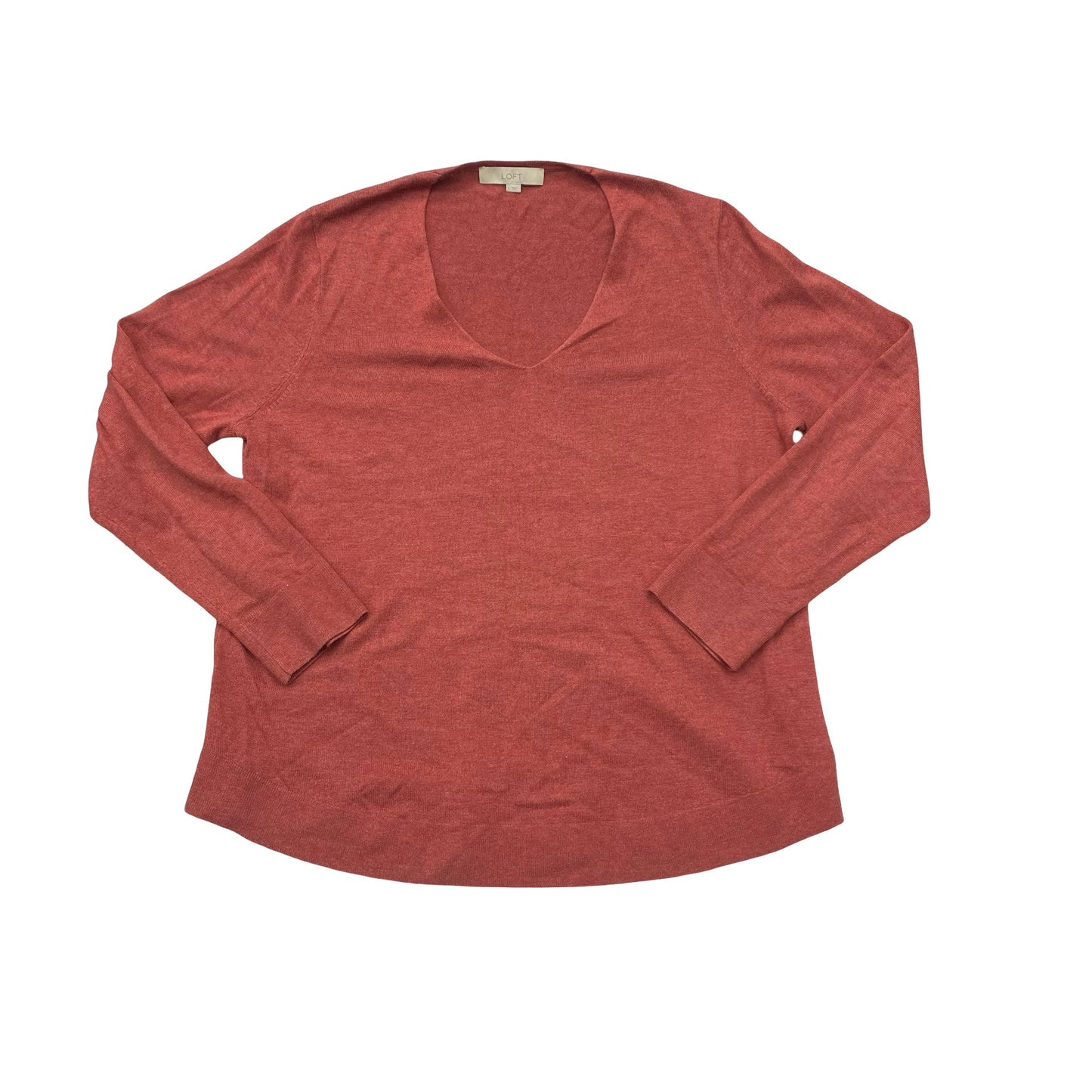 Sweater By Loft In Red, Size:L