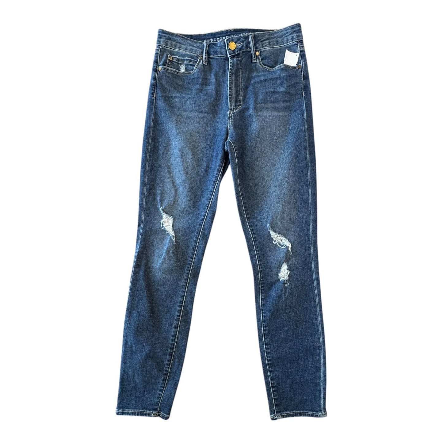 Jeans Skinny By Articles Of Society In Blue Denim, Size:4