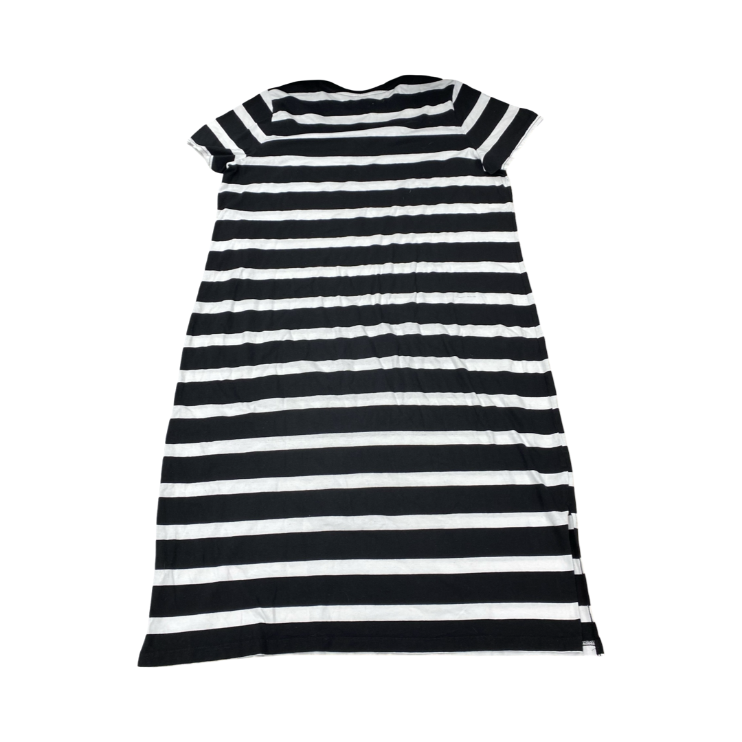 Dress Casual Maxi By Time And Tru In Black & White, Size:22