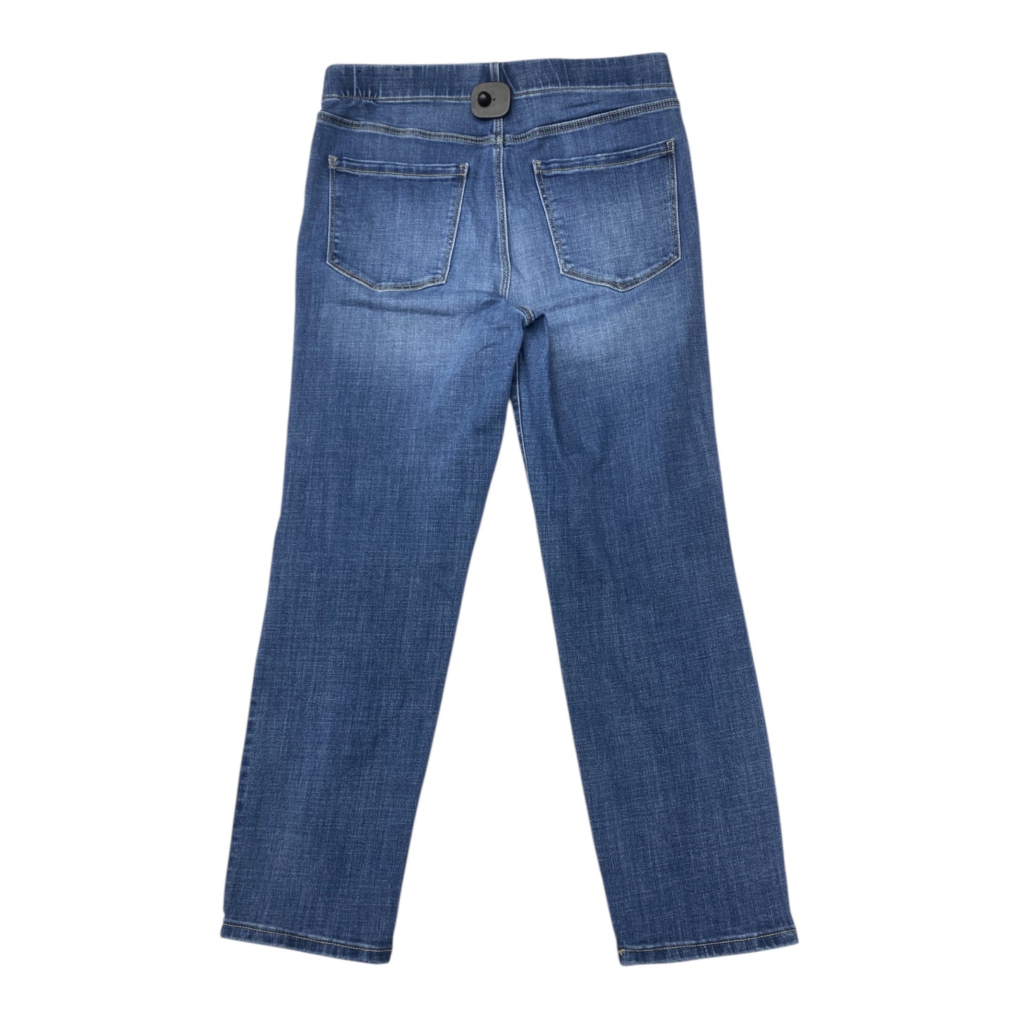 Jeans Straight By Liverpool In Blue Denim, Size:10