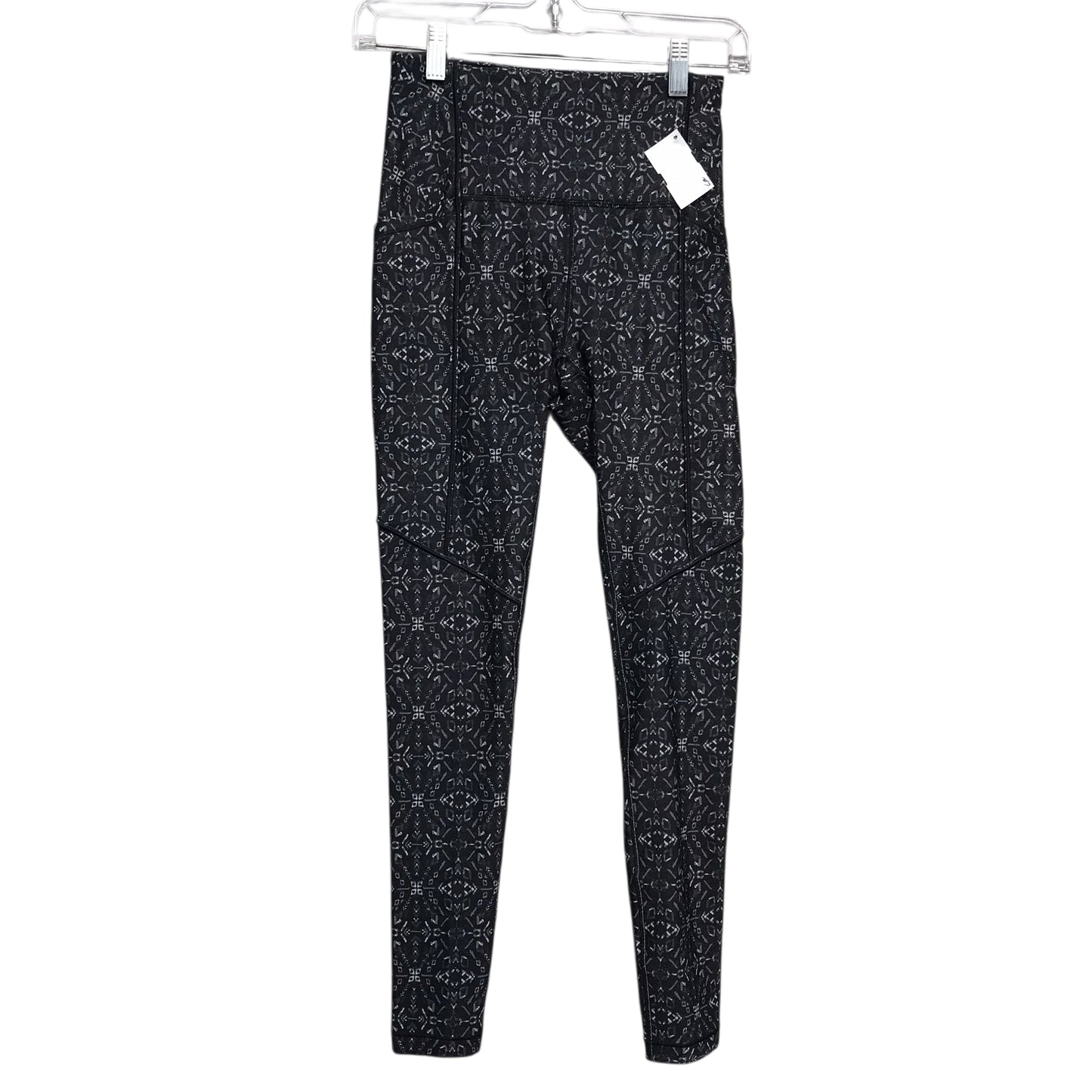 Athletic Leggings By Calia In Black & Grey, Size:Xs