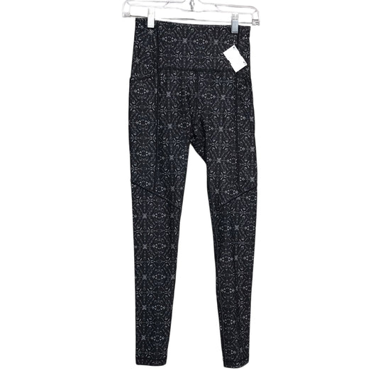 Athletic Leggings By Calia In Black & Grey, Size:Xs