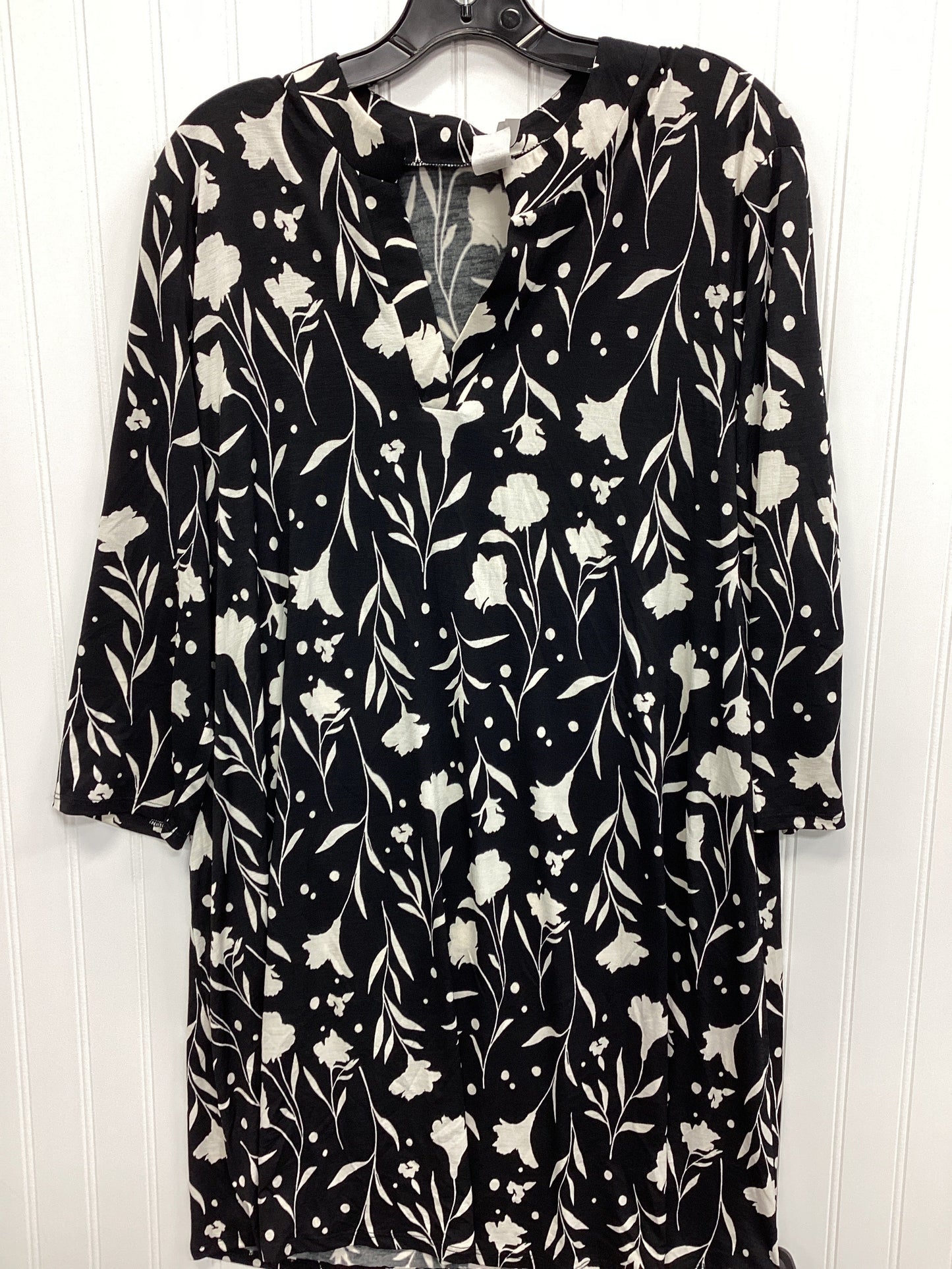 Top Ls By Cmc In Black & White, Size:Xl