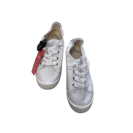 Shoes Sneakers By Roxy In White, Size:10