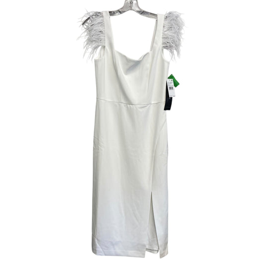 Dress Party Short By Adrianna Papell In White, Size:M