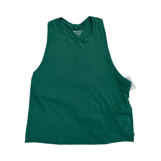 Athletic Tank Top By Athleta In Green, Size:S