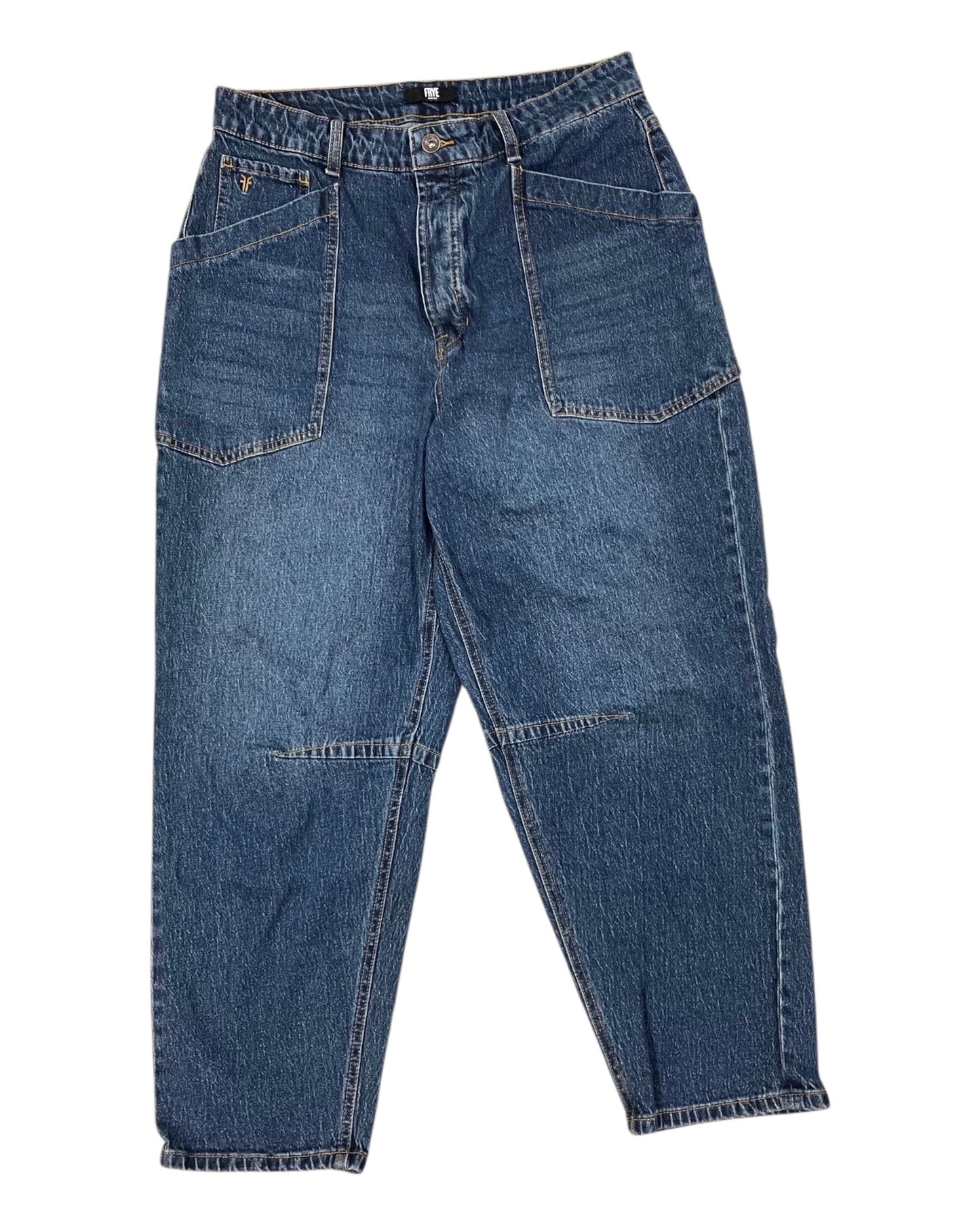 Jeans Designer By Frye In Blue Denim, Size:8