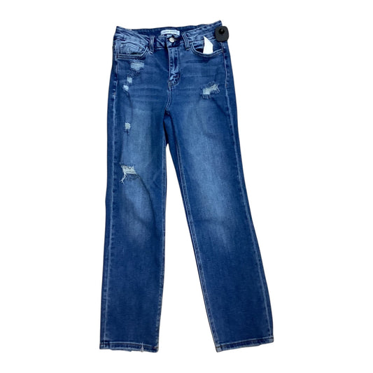 Jeans Boot Cut By Flying Monkey In Blue Denim, Size:4
