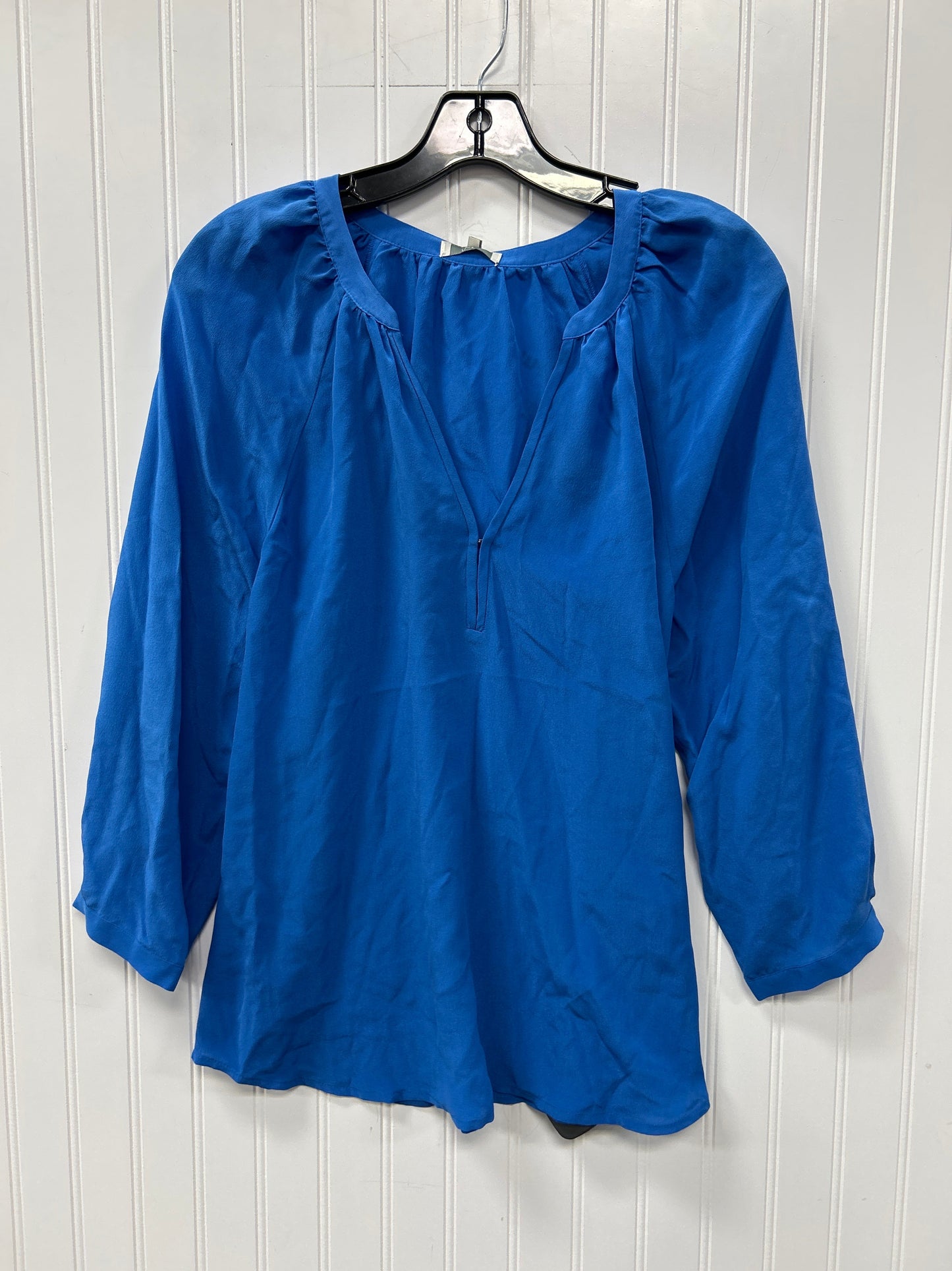 Blouse Ls By Joie In Blue, Size:S