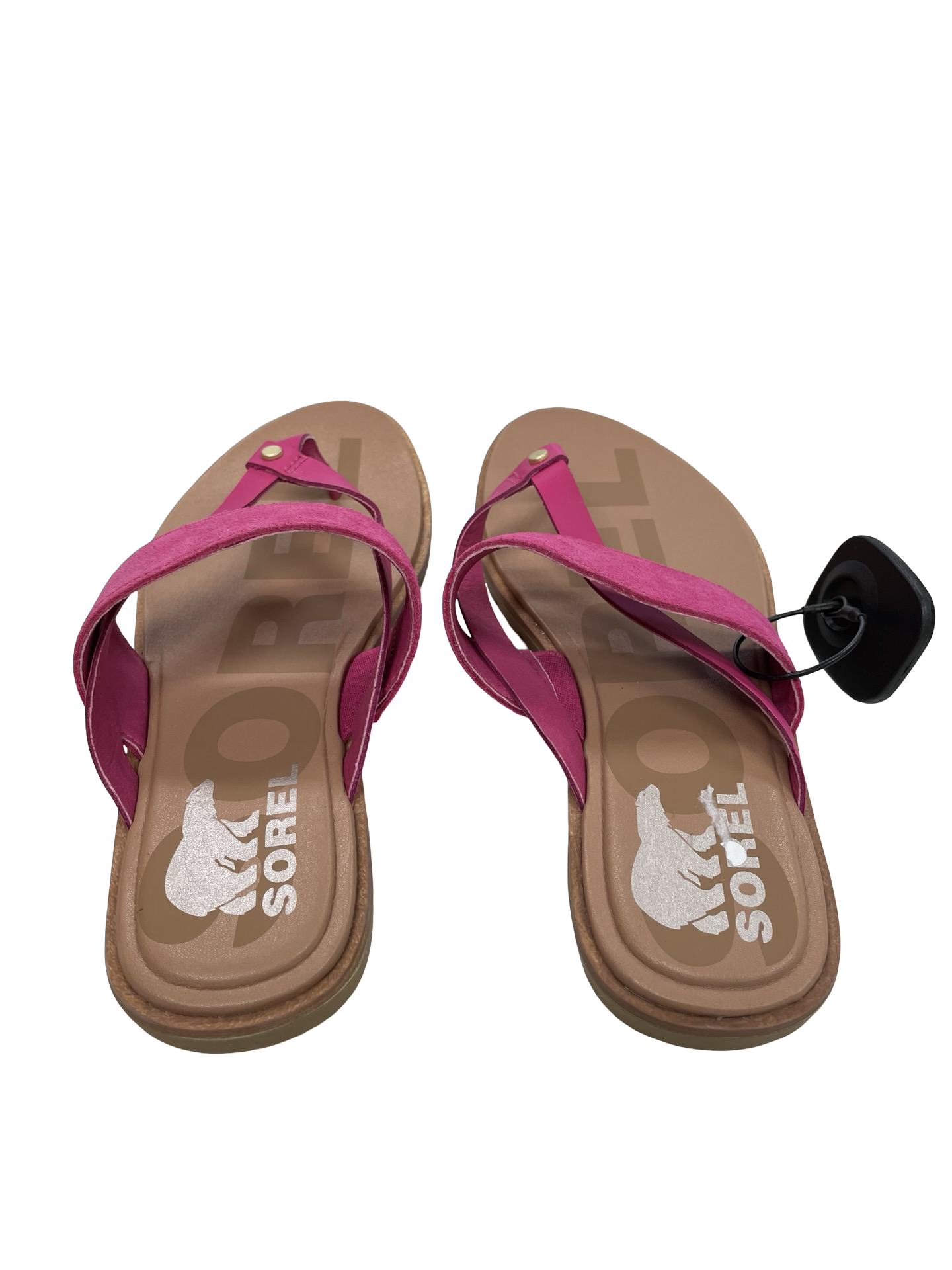 Sandals Designer By Sorel In Pink, Size:6