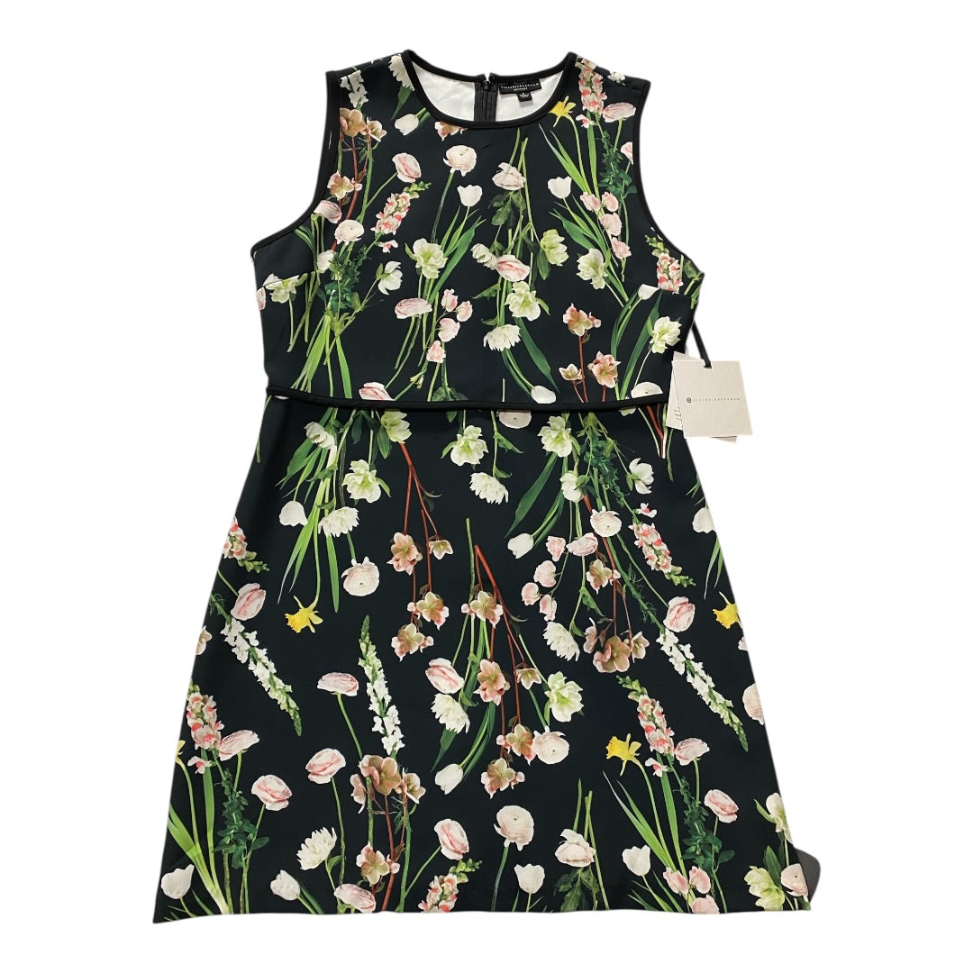 Dress Casual Midi By Cmc In Floral Print, Size:L