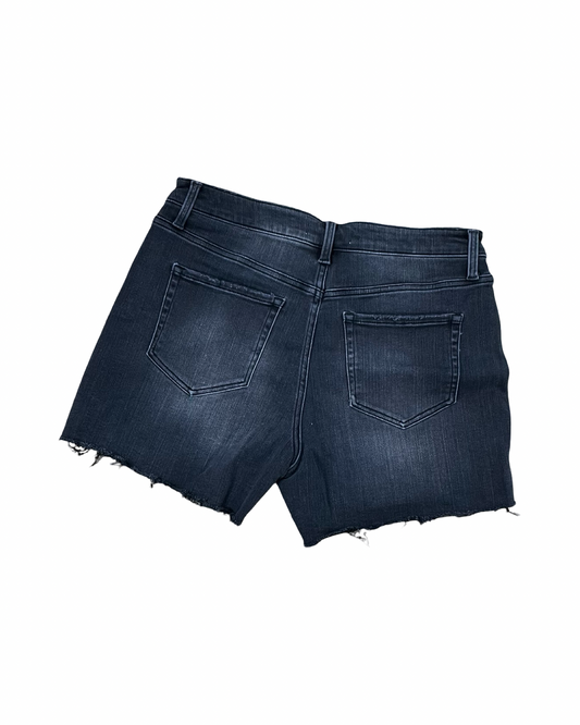 Shorts By Vervet In Black Denim, Size:Xl
