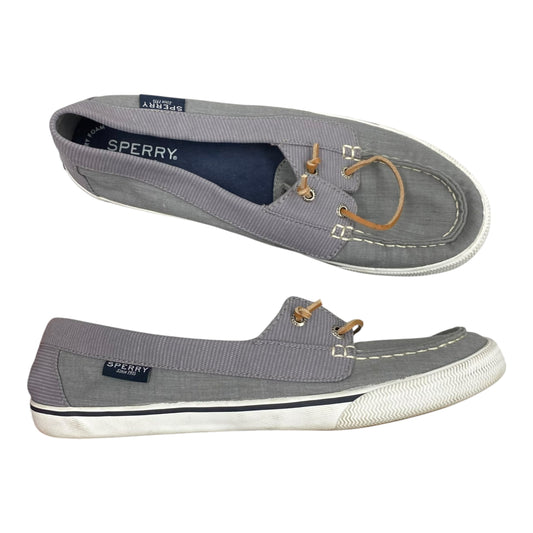 Shoes Flats By Sperry In Grey, Size:10