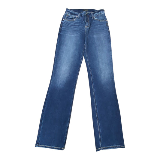 Jeans Straight By Silver In Blue Denim, Size:10