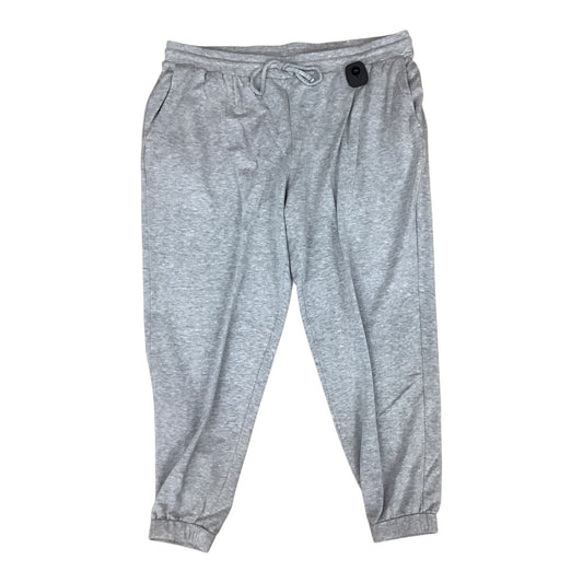 Athletic Pants By Eileen Fisher In Grey, Size:1X