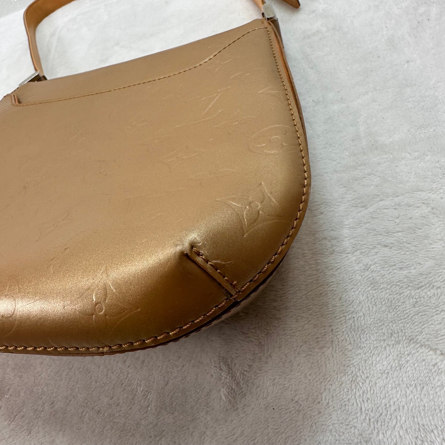 Mat Monogram Webster Street bag Handbag Luxury Designer By Louis Vuitton, Size: Small