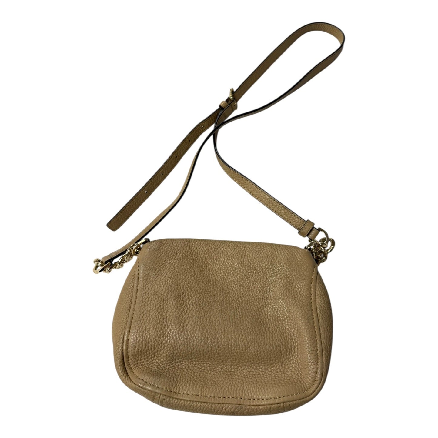 Crossbody Designer By Michael Kors In Cream, Size:Small