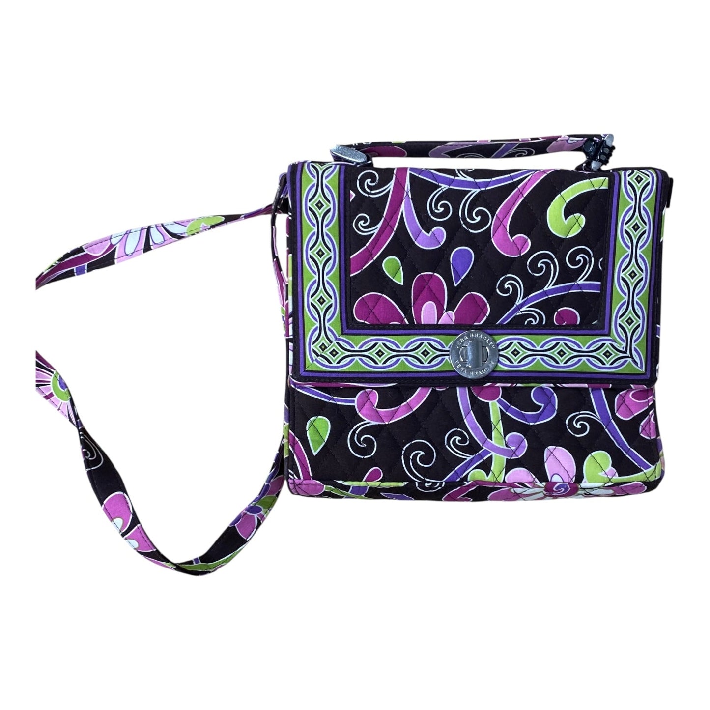 Crossbody By Vera Bradley In Pink, Size:Medium