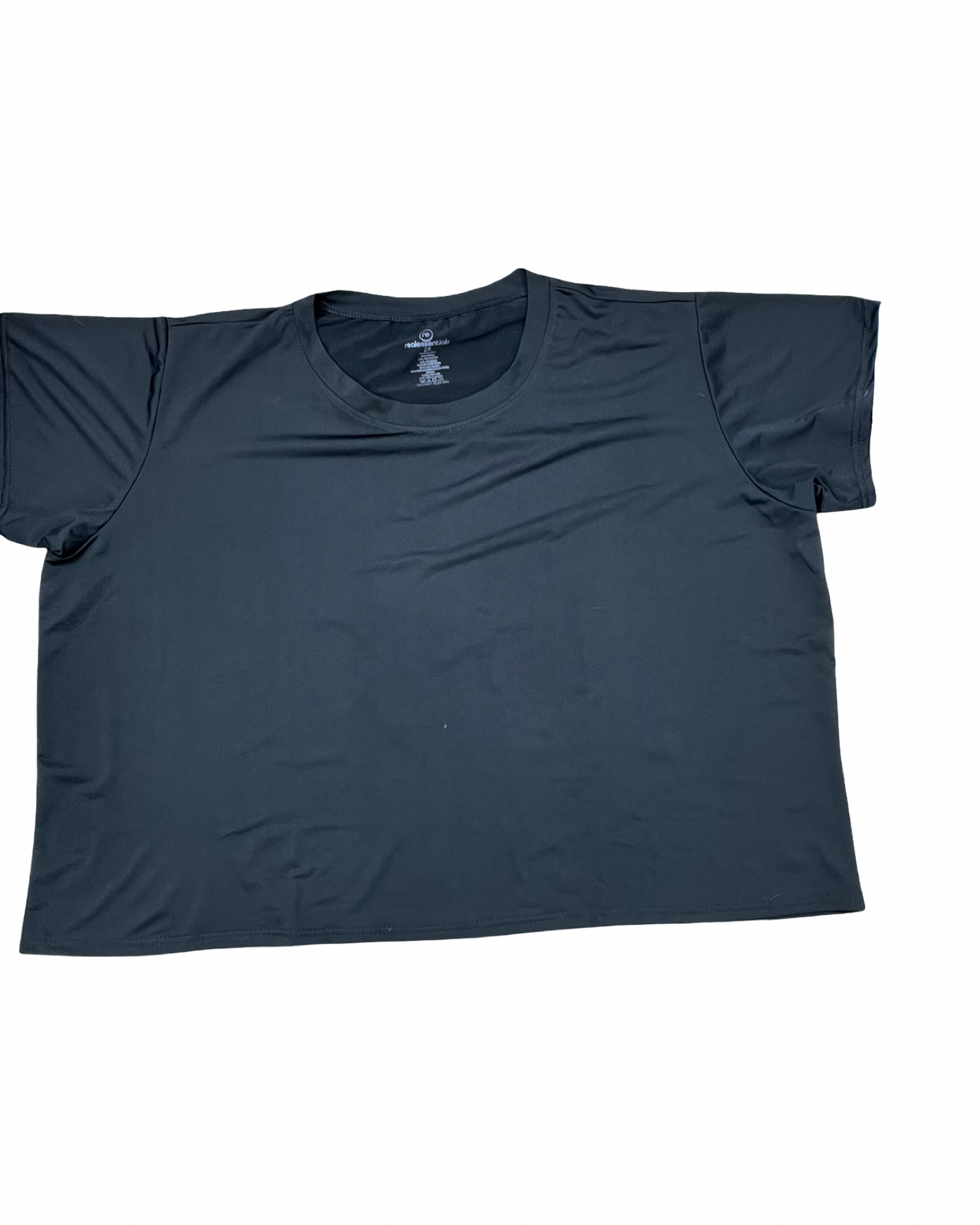 Athletic Top Ss By Clothes Mentor In Black, Size:2X