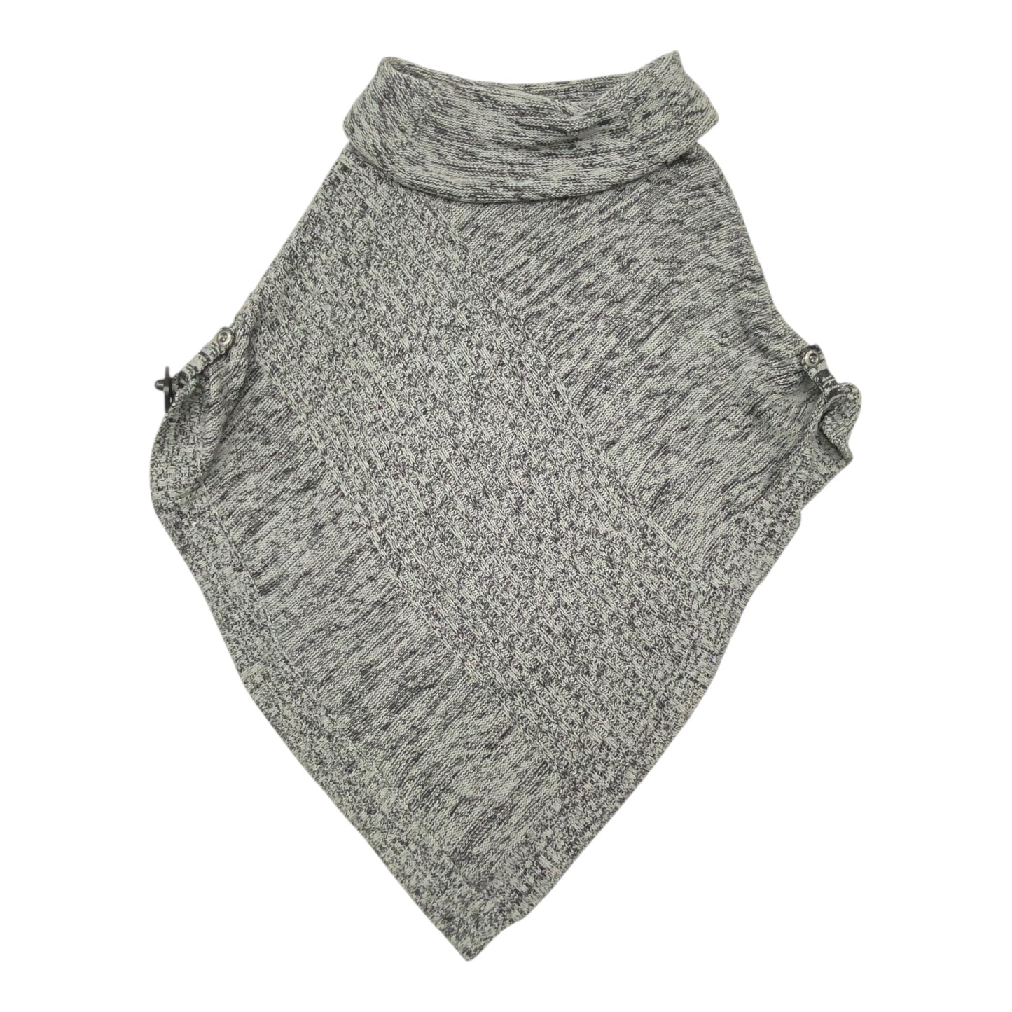 Poncho By Karen Kane In Grey, Size:L