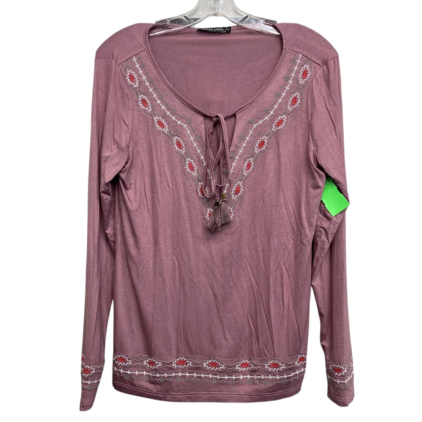Top Ls By Urban Coco In Pink, Size:S