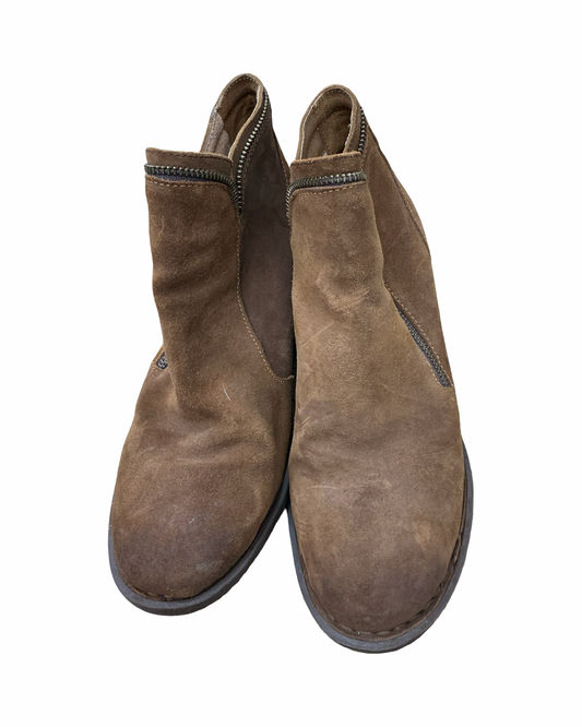 Shoes Heels Block By Sofft In Tan, Size:10