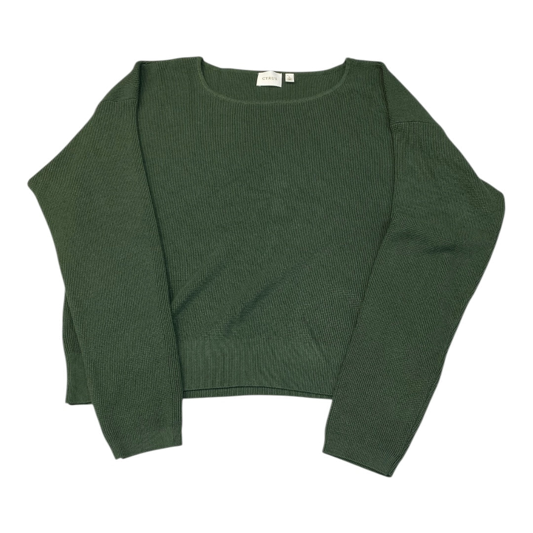 Sweater By Cyrus In Green, Size:L