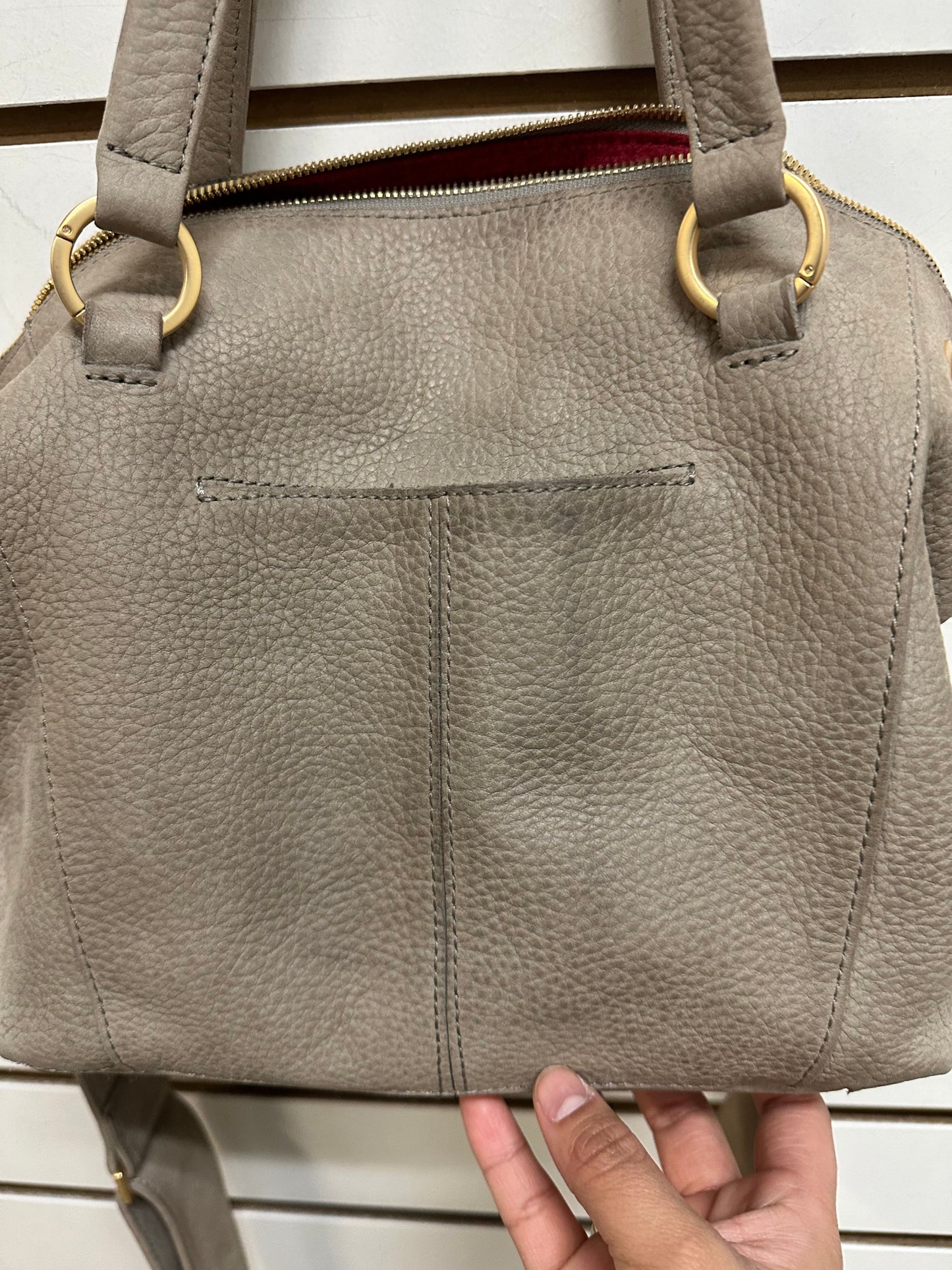 Handbag Leather By Hammitt, Size: Medium