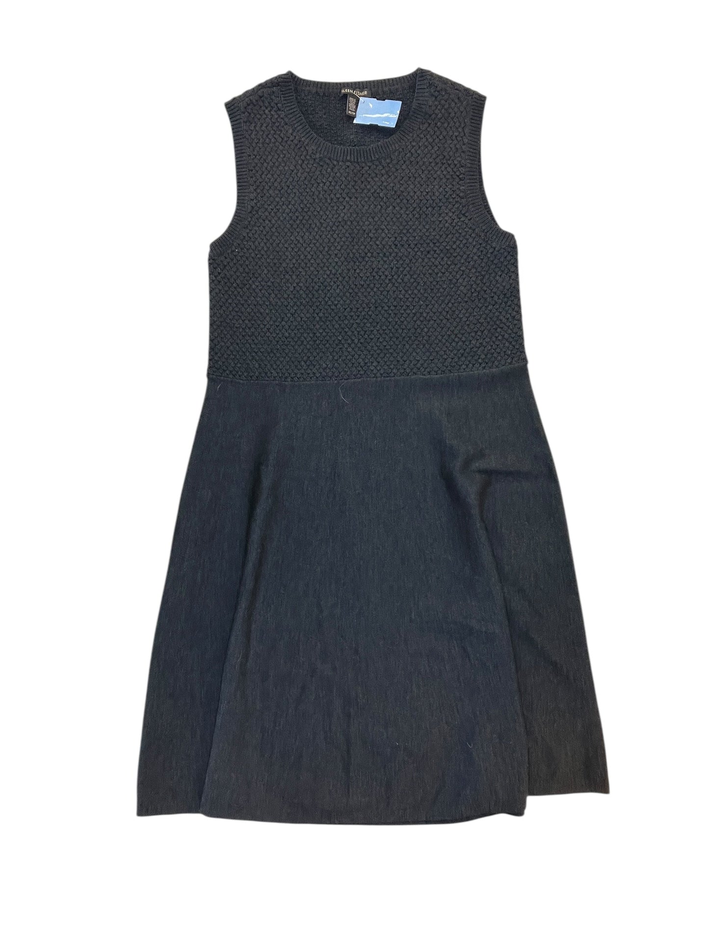 Dress Casual Midi By Eileen Fisher In Grey, Size:Xs