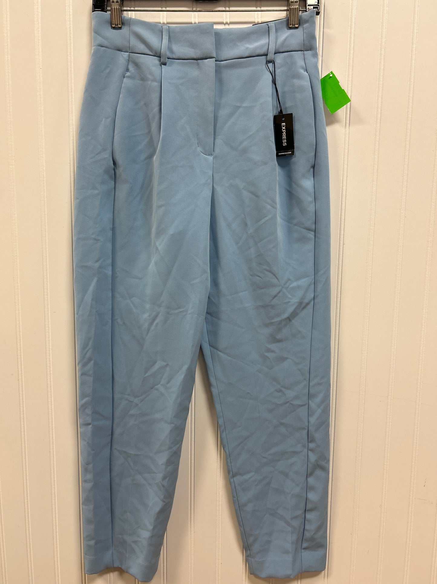 Pants Dress By Express In Blue, Size:4 NWT